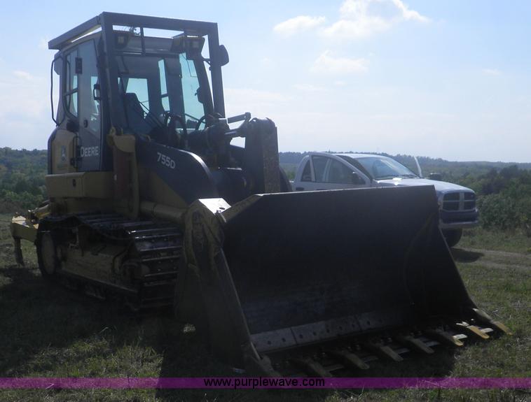 image for item I5926 2007 John Deere 755D track loader