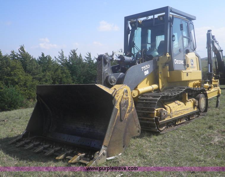 image for item I5926 2007 John Deere 755D track loader
