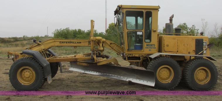 image for item I6038 1987 Caterpillar 140G articulated motor grader