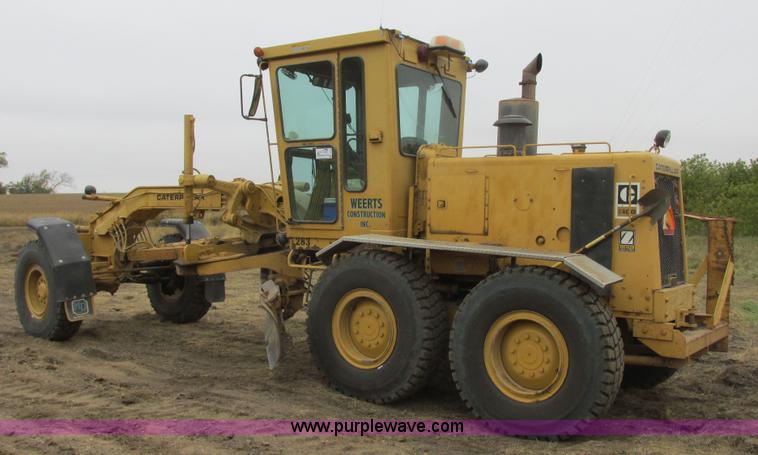 image for item I6038 1987 Caterpillar 140G articulated motor grader