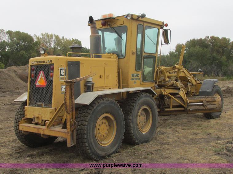 image for item I6038 1987 Caterpillar 140G articulated motor grader