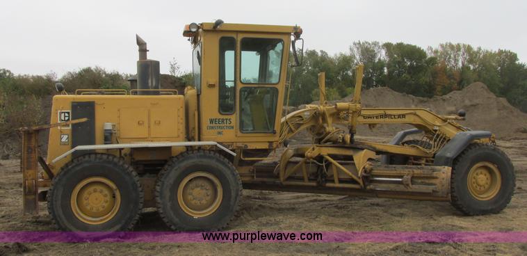 image for item I6038 1987 Caterpillar 140G articulated motor grader
