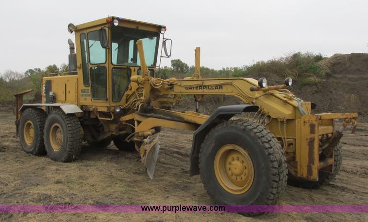 image for item I6038 1987 Caterpillar 140G articulated motor grader