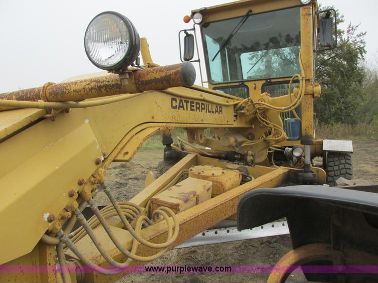 image for item I6038 1987 Caterpillar 140G articulated motor grader