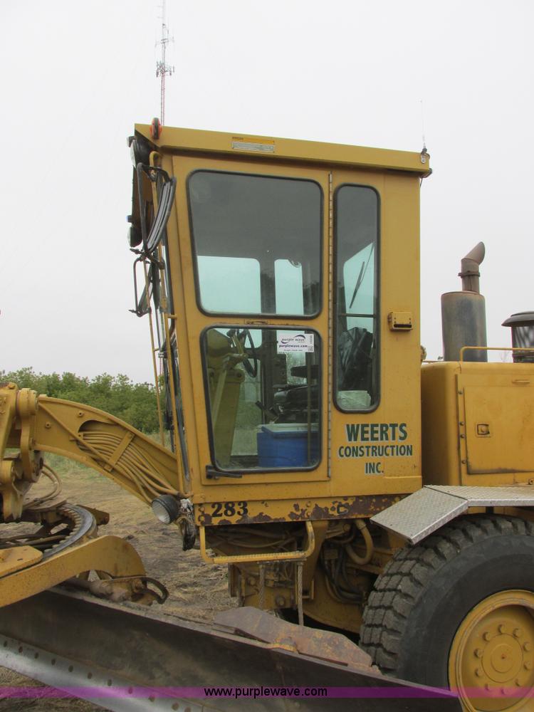 image for item I6038 1987 Caterpillar 140G articulated motor grader