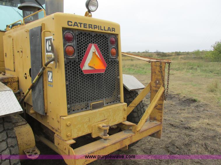 image for item I6038 1987 Caterpillar 140G articulated motor grader