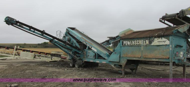 image for item I6043 2006 Powerscreen Turbo Chieftain dual deck screen