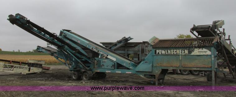 image for item I6043 2006 Powerscreen Turbo Chieftain dual deck screen