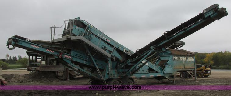 image for item I6043 2006 Powerscreen Turbo Chieftain dual deck screen