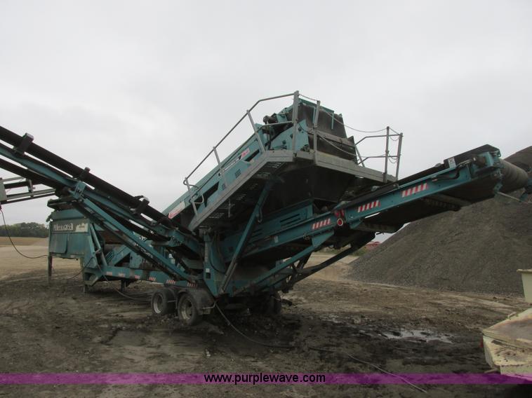 image for item I6043 2006 Powerscreen Turbo Chieftain dual deck screen