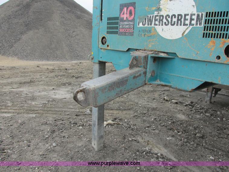 image for item I6043 2006 Powerscreen Turbo Chieftain dual deck screen