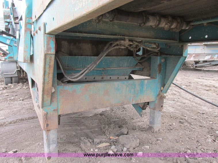 image for item I6043 2006 Powerscreen Turbo Chieftain dual deck screen