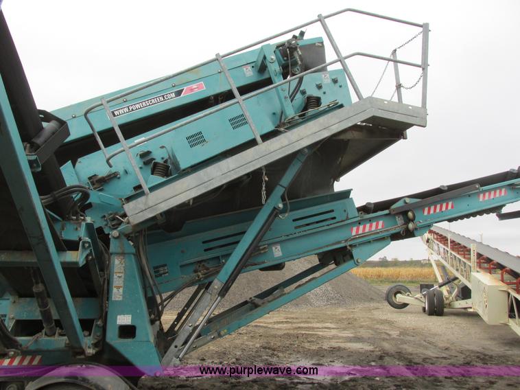 image for item I6043 2006 Powerscreen Turbo Chieftain dual deck screen