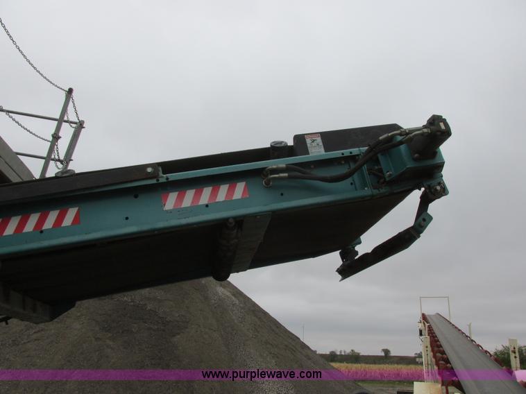 image for item I6043 2006 Powerscreen Turbo Chieftain dual deck screen