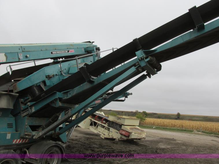image for item I6043 2006 Powerscreen Turbo Chieftain dual deck screen