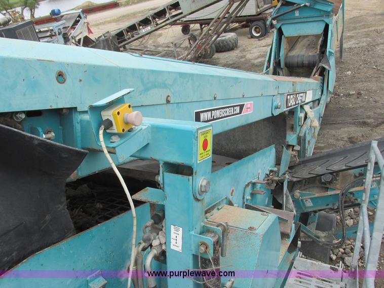 image for item I6043 2006 Powerscreen Turbo Chieftain dual deck screen