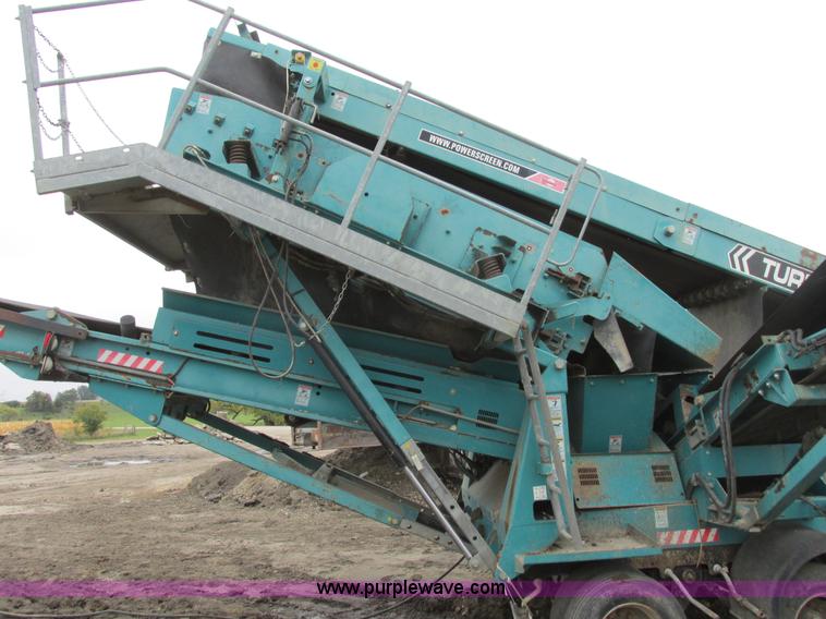 image for item I6043 2006 Powerscreen Turbo Chieftain dual deck screen