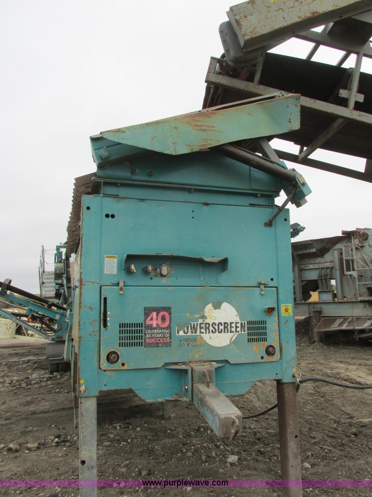 image for item I6043 2006 Powerscreen Turbo Chieftain dual deck screen