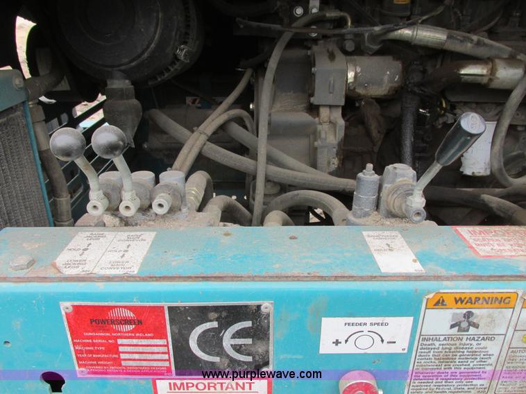 image for item I6043 2006 Powerscreen Turbo Chieftain dual deck screen