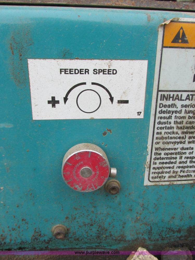 image for item I6043 2006 Powerscreen Turbo Chieftain dual deck screen