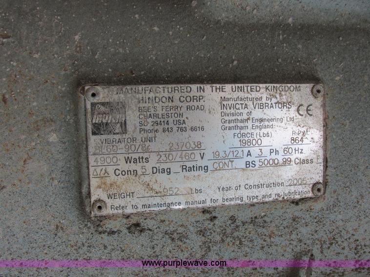 image for item I6047 2007 Inertia 5066 LRP impact crusher