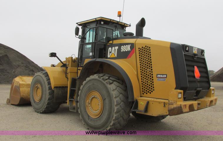 image for item I6050 2011 Caterpillar 980K wheel loader