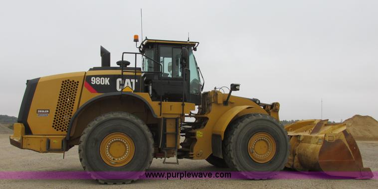 image for item I6050 2011 Caterpillar 980K wheel loader