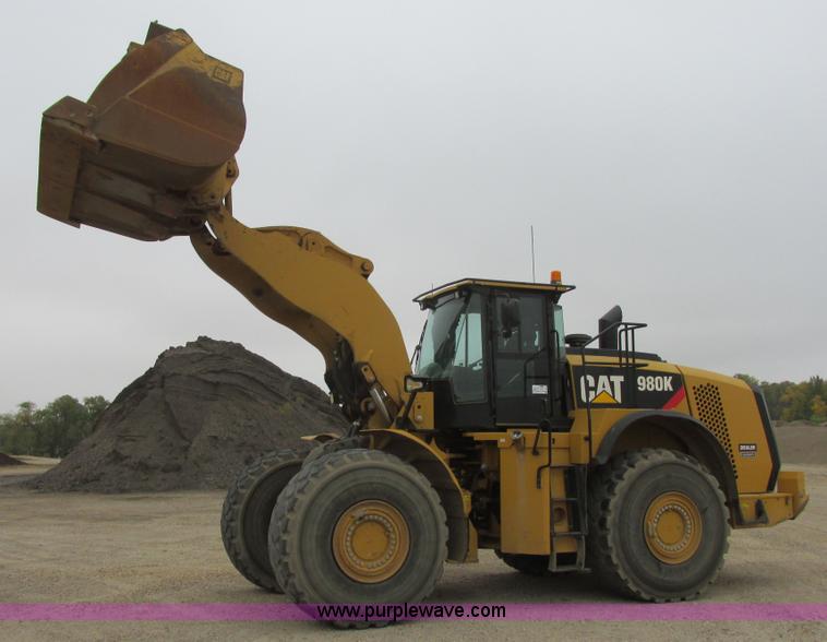 image for item I6050 2011 Caterpillar 980K wheel loader