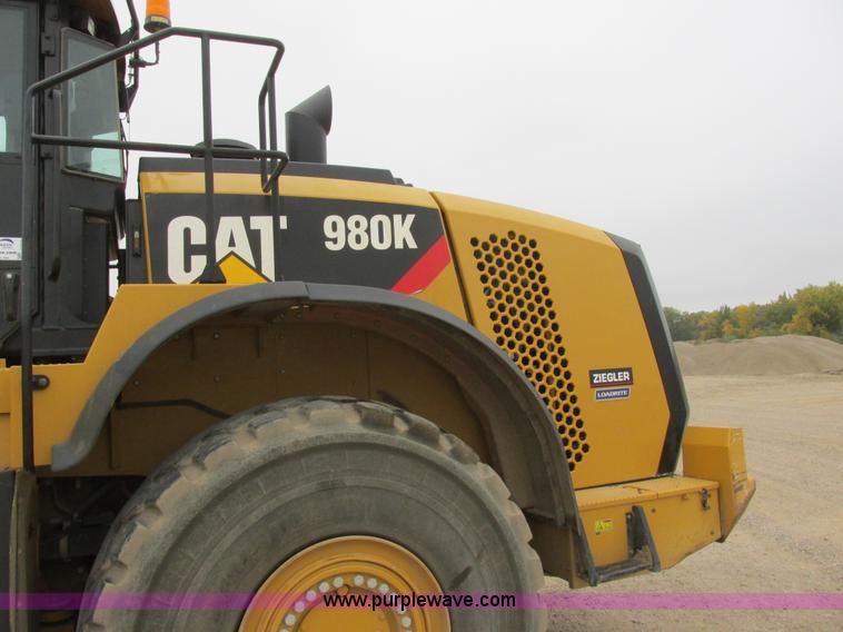 image for item I6050 2011 Caterpillar 980K wheel loader