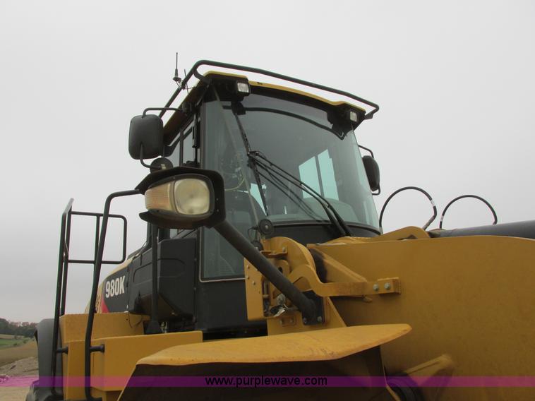 image for item I6050 2011 Caterpillar 980K wheel loader