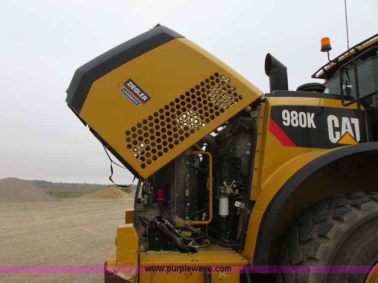 image for item I6050 2011 Caterpillar 980K wheel loader