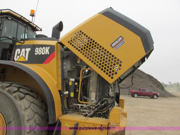 image for item I6050 2011 Caterpillar 980K wheel loader