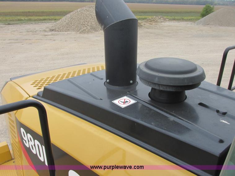 image for item I6050 2011 Caterpillar 980K wheel loader