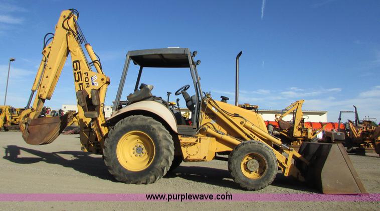 image for item I6737 1998 New Holland 655E backhoe