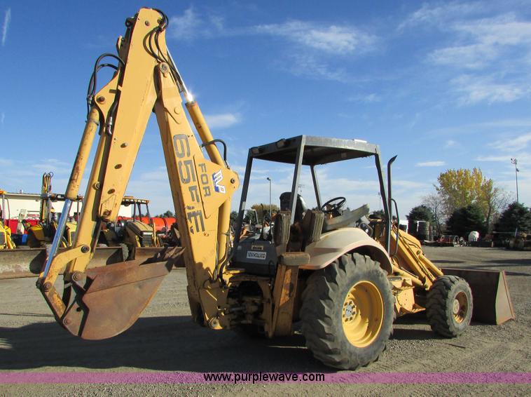image for item I6737 1998 New Holland 655E backhoe