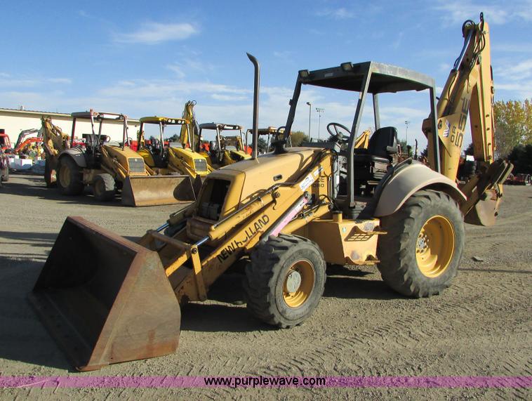 image for item I6737 1998 New Holland 655E backhoe