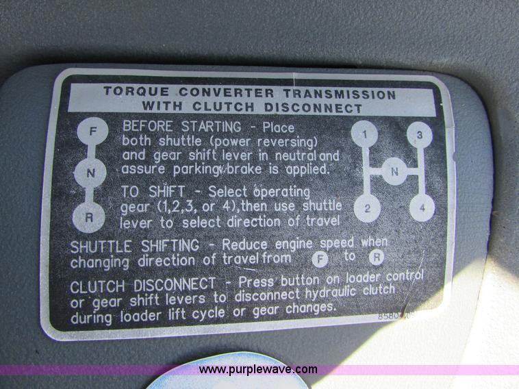 image for item I6737 1998 New Holland 655E backhoe