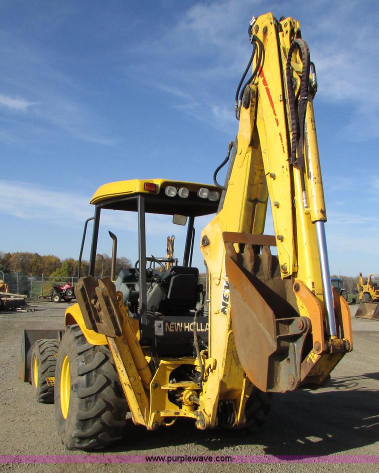 image for item I6738 2005 New Holland LB75B backhoe