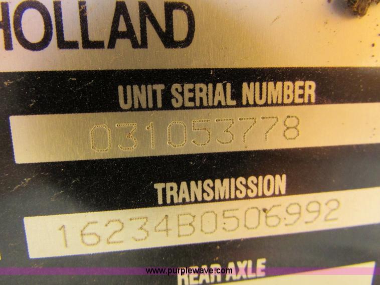 image for item I6738 2005 New Holland LB75B backhoe