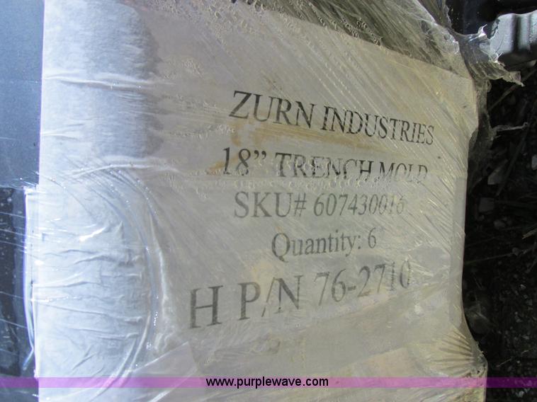 image for item I8909 Zurn Industries 18" trench mold