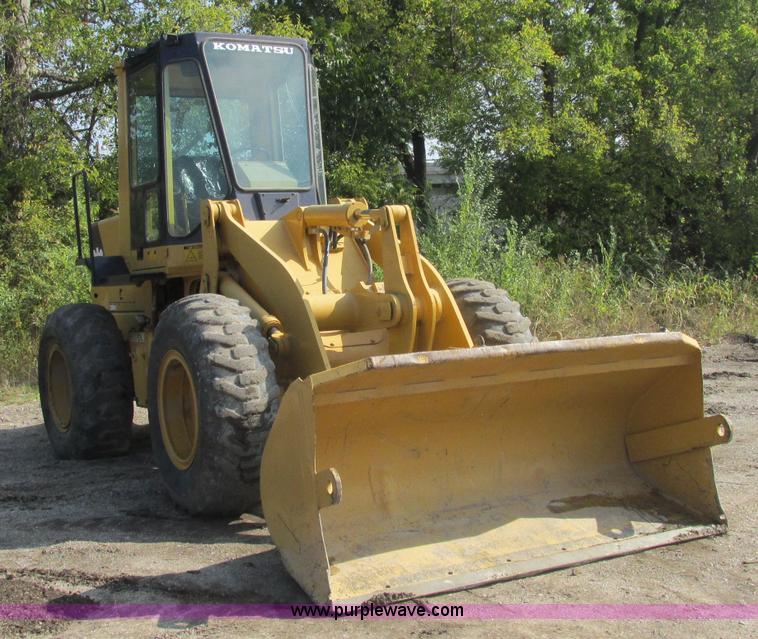 image for item J2384 1987 Komatsu WA150 wheel loader
