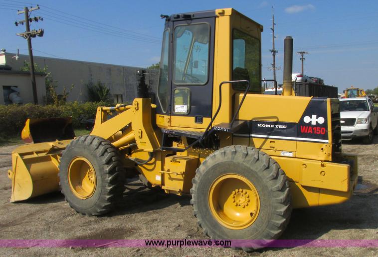 image for item J2384 1987 Komatsu WA150 wheel loader