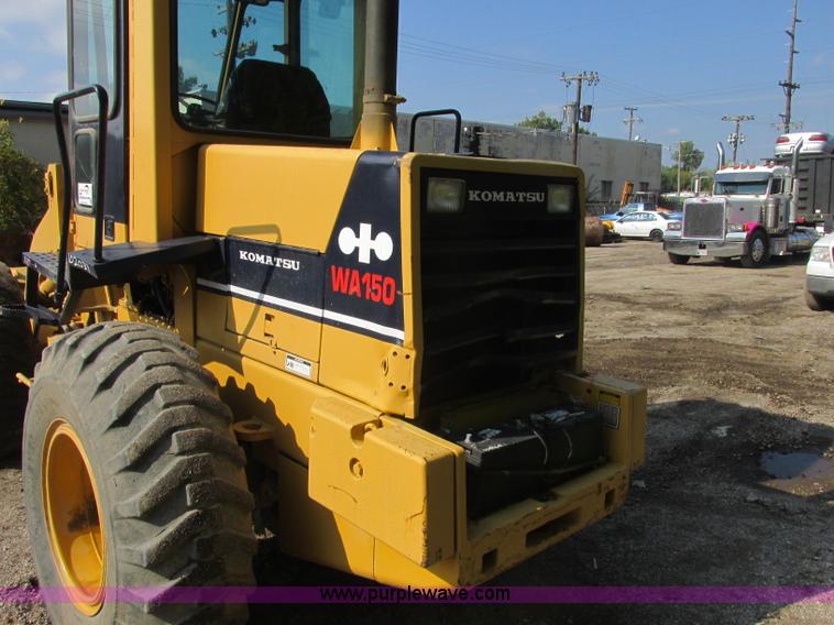 image for item J2384 1987 Komatsu WA150 wheel loader