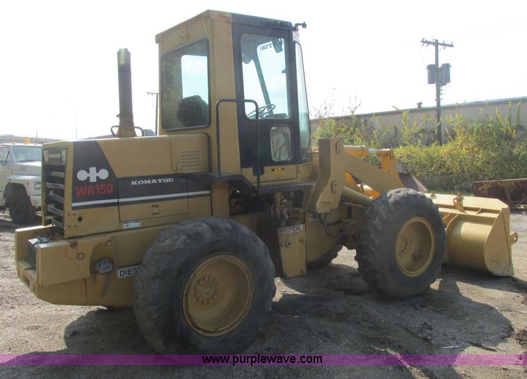 image for item J2384 1987 Komatsu WA150 wheel loader