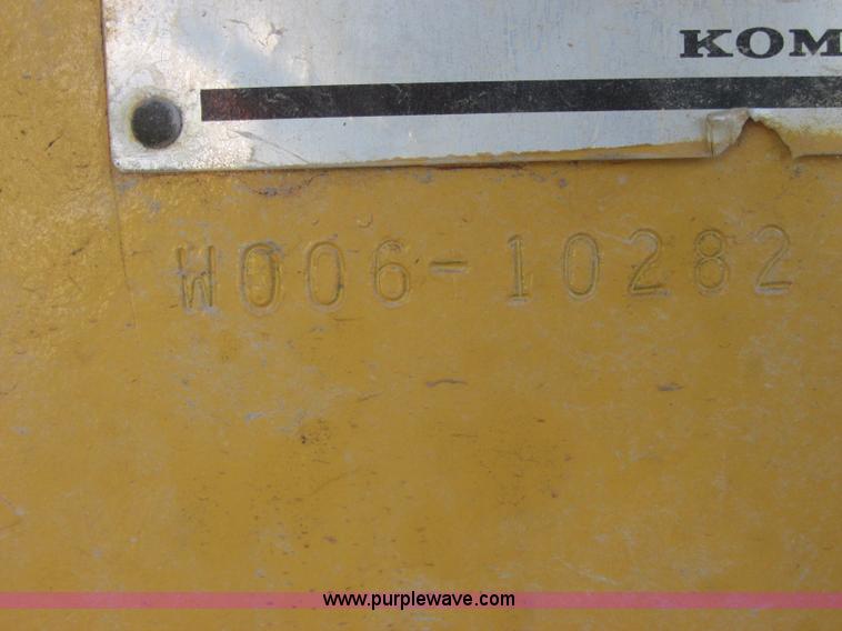 image for item J2384 1987 Komatsu WA150 wheel loader