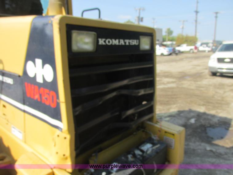 image for item J2384 1987 Komatsu WA150 wheel loader