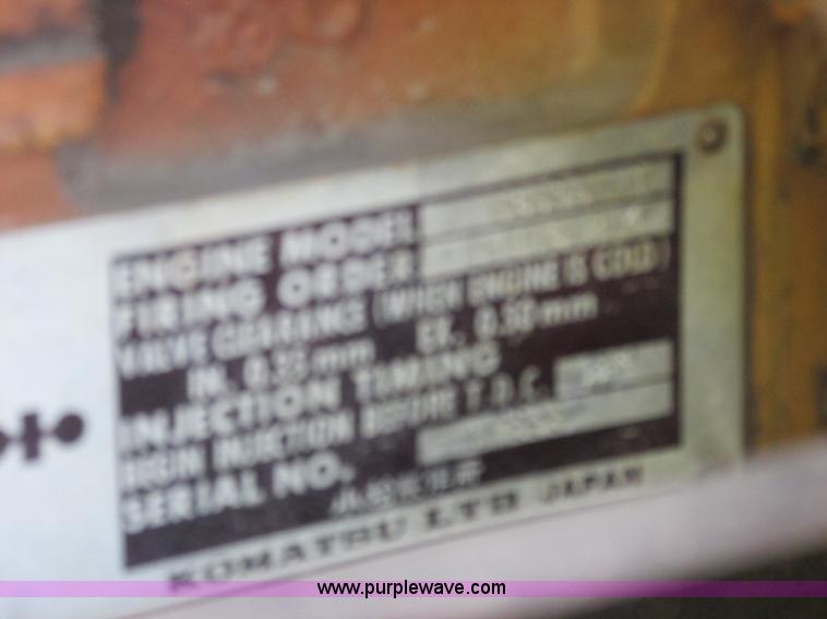 image for item J2384 1987 Komatsu WA150 wheel loader