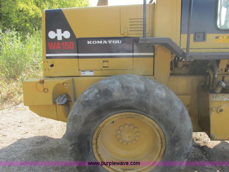 image for item J2384 1987 Komatsu WA150 wheel loader