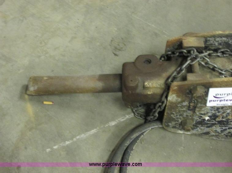 Skid steer breaker attachment in Tulsa, OK Item J2386 sold Purple Wave