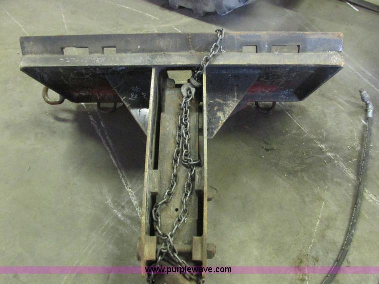 Skid steer breaker attachment in Tulsa, OK Item J2386 sold Purple Wave